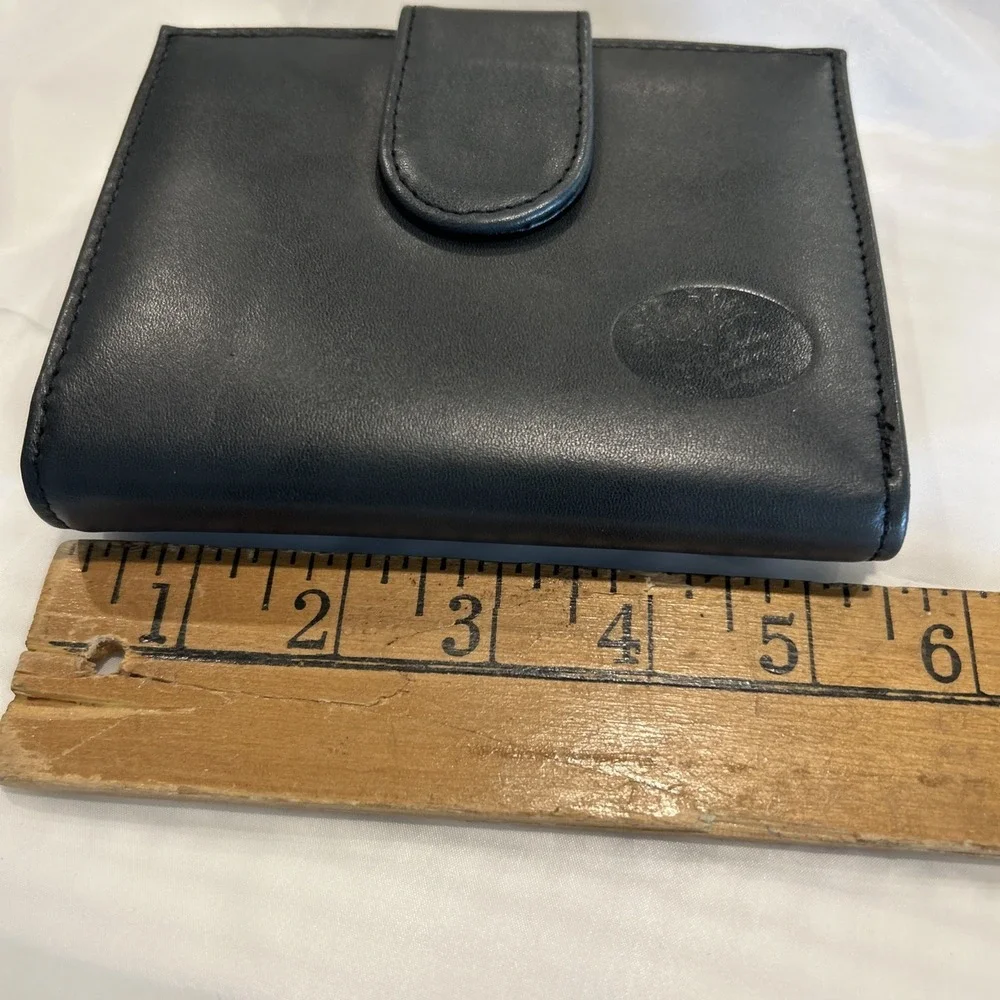 Buxton Heiress Black Double Cardex Wallet‎ Coin Purse